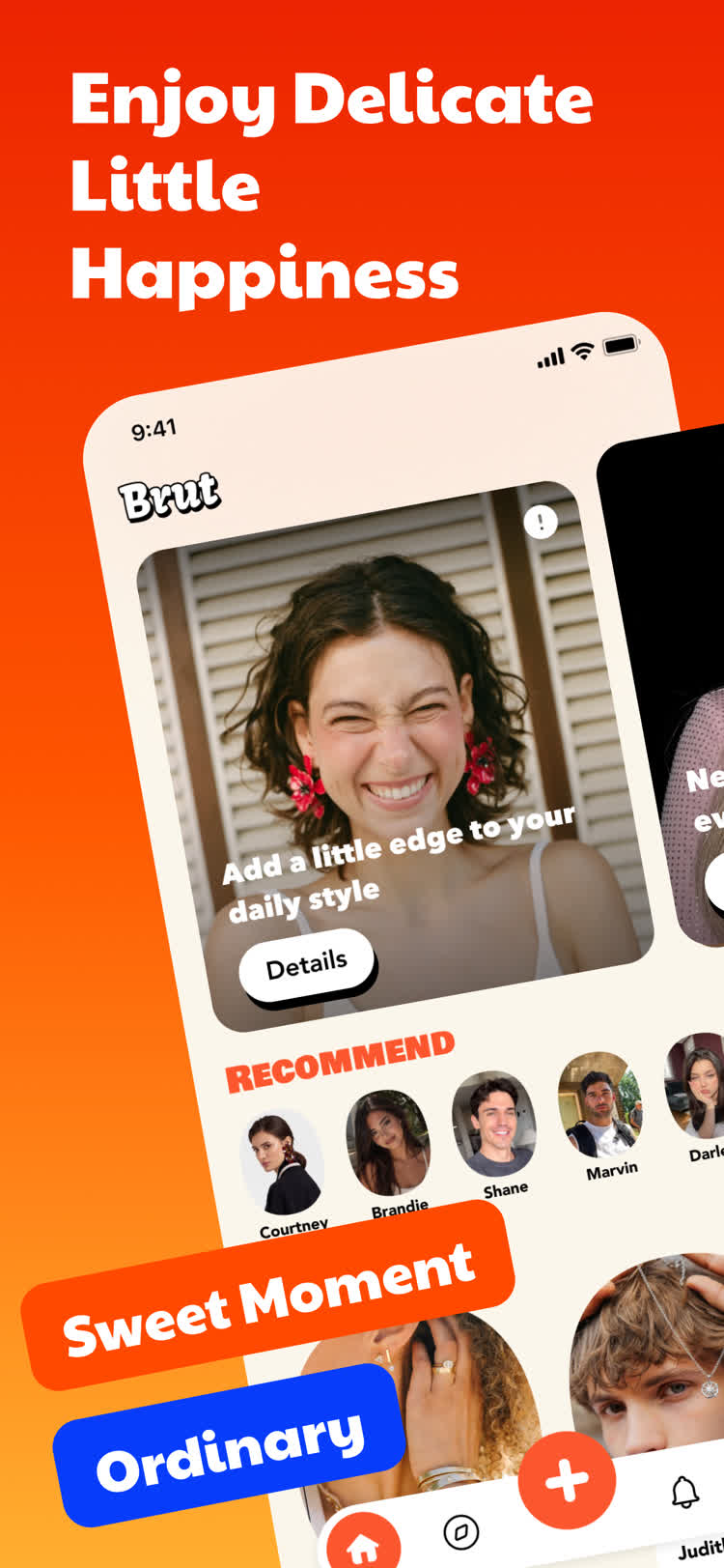 Brut app screenshot